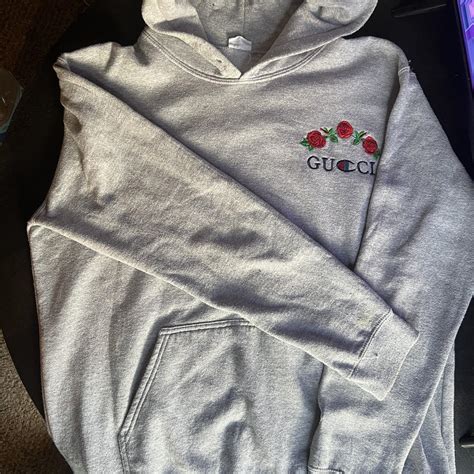 fake gucci hoody|gucci x champion hoodie real.